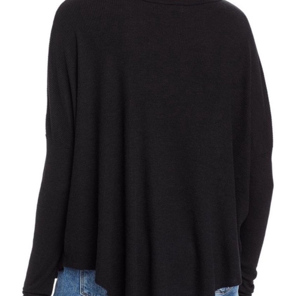 Wildfox Perry Waffle Oversized Tee - Size Large - EUC - Picture 2 of 5